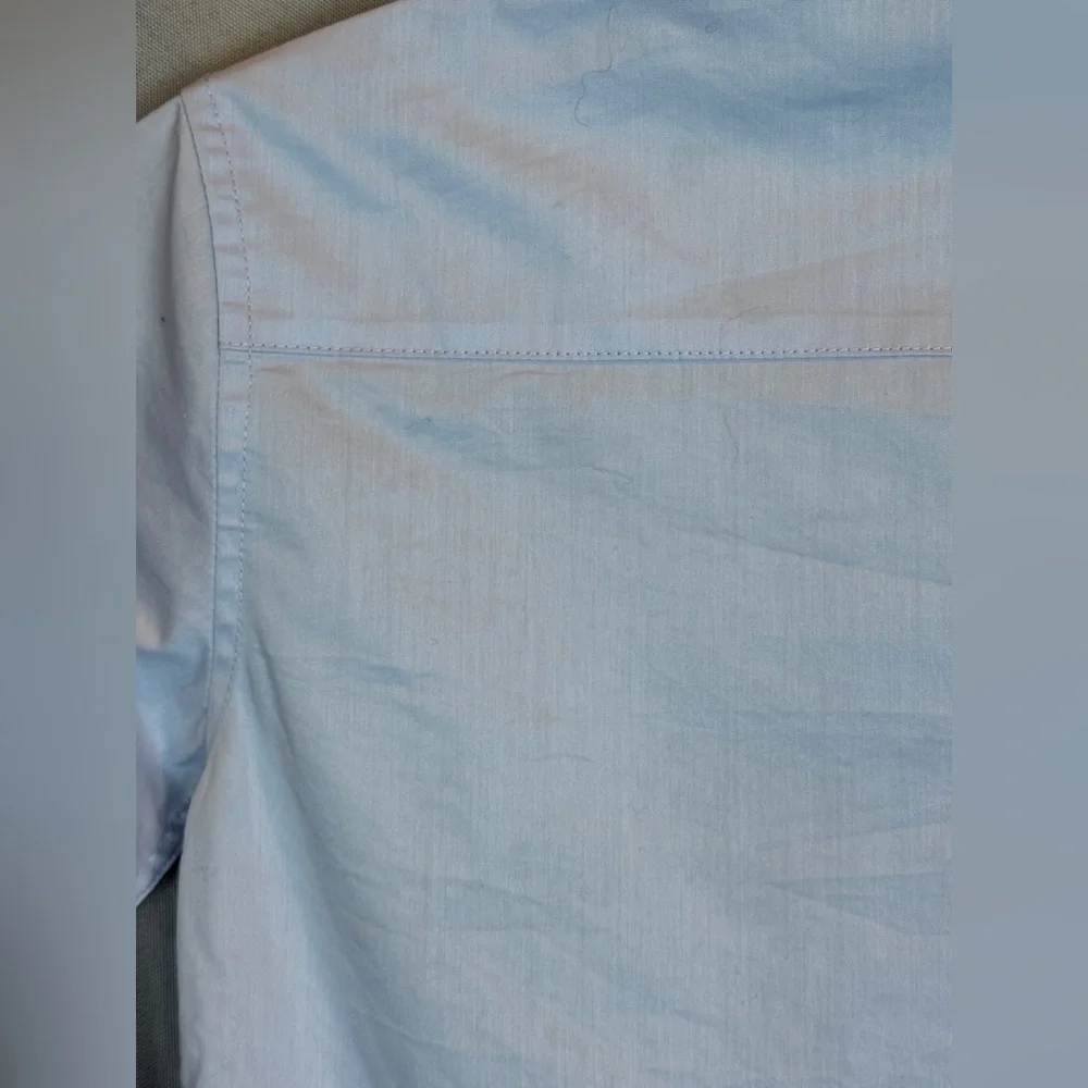 Calvin Klein Slim Fit Stretch Button Down Shirt- Size 8 - Picture 3 of 9